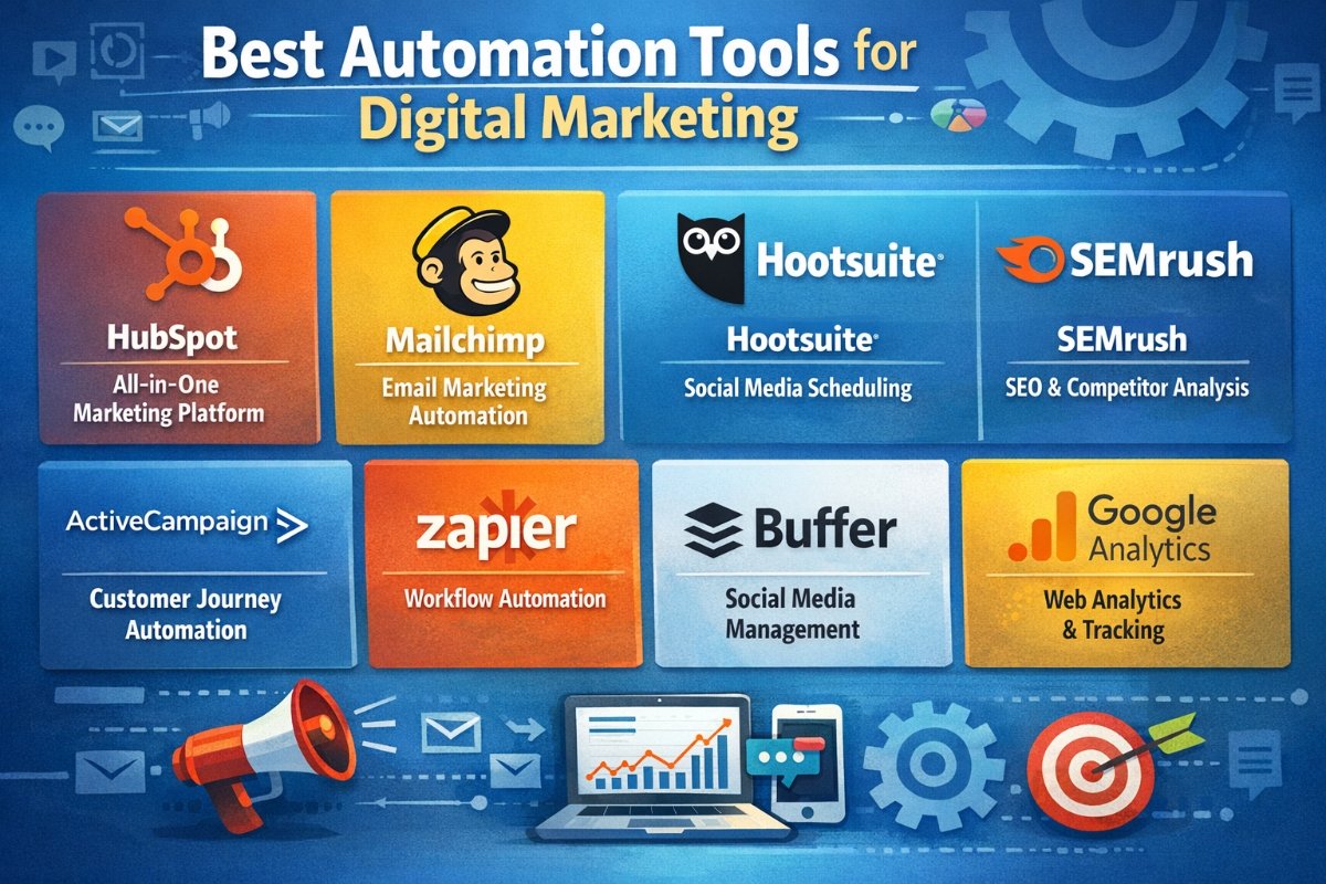 Best Automation Tools for Digital Marketing