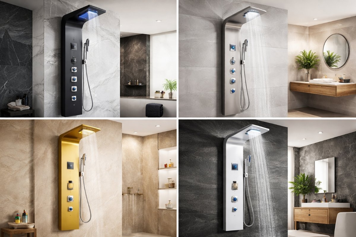 Discover Stylish Shower Panels for Your Modern Bathroom