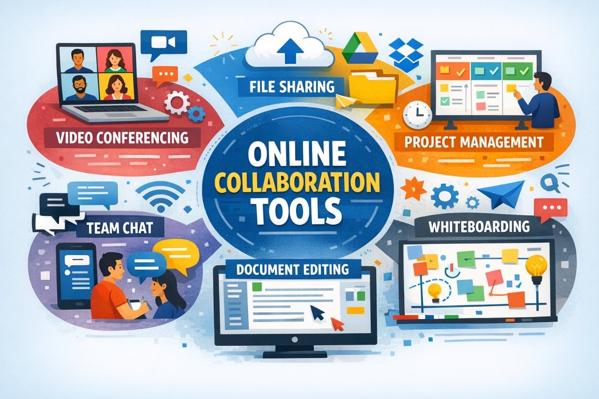 Online Collaboration Tools For Remote Teams And Business Communication